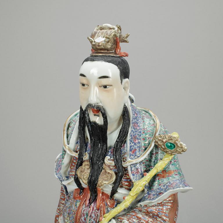 FIGURIN, porslin, Kina 1800/1900-tal.