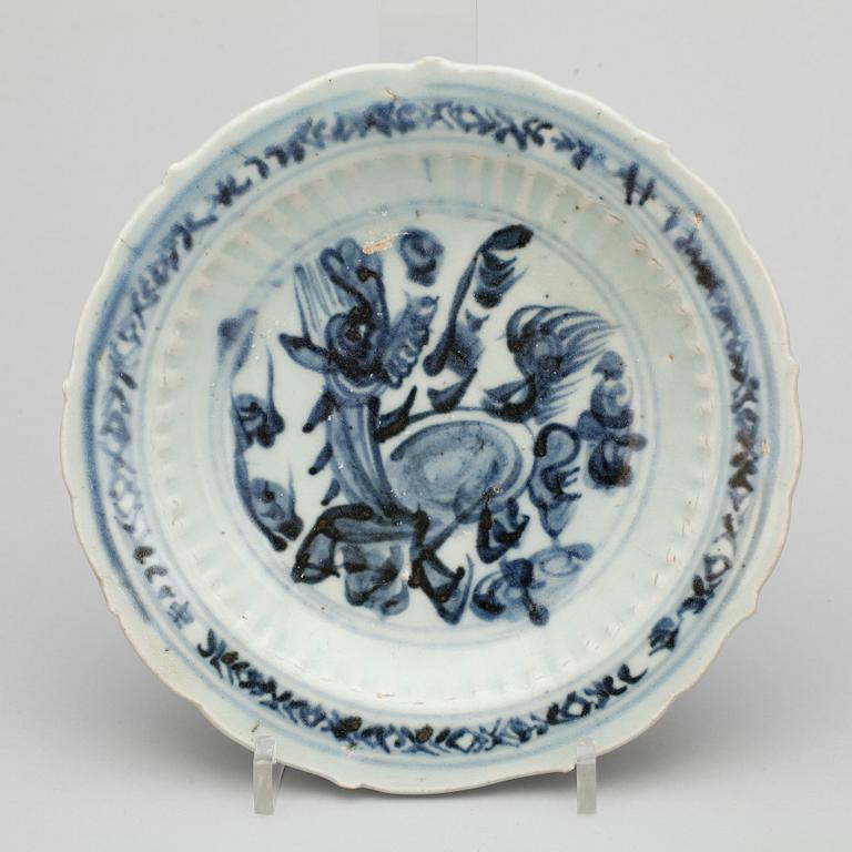 FAT, porslin, Kina, Ming dynastin (1368-1643).