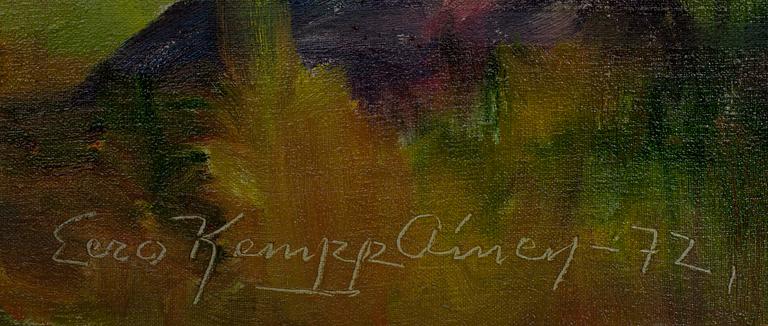 EERO KEMPPAINEN, olja på duk, signerad och daterad -72.