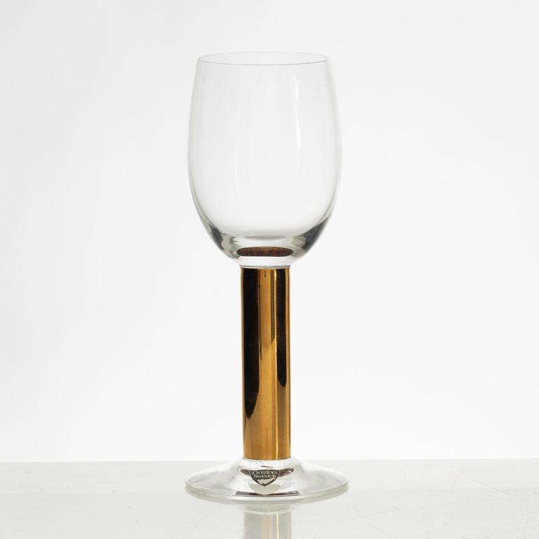 Gunnar Cyrén, a 24-piece 'Nobel' glass service, Orrefors.