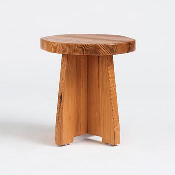 David Rosén, a pine stool 'Berga', Nordiska Kompaniet, Sweden 1930-1940s.