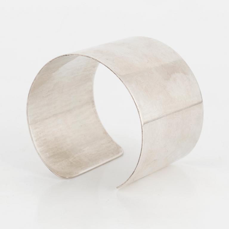 WIWEN NILSSON, armring, sterlingsilver, Lund, 1958.