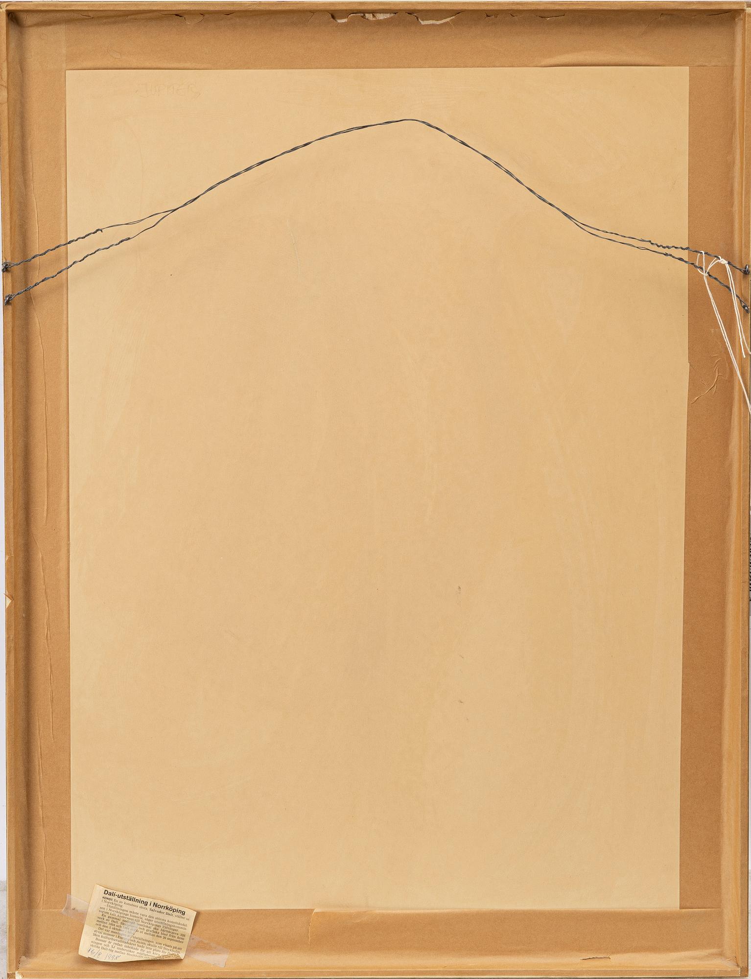 Salvador Dalí, "Poseidon", from "Mythologie".