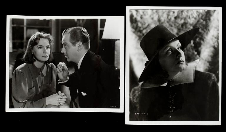 FOTOGRAFIER, fyra stycken föreställande Greta Garbo.