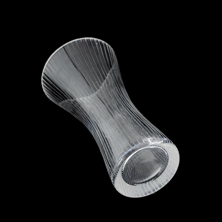 VAS, glas, Tapio Wirkkala, Ittala, Finland, signerad.