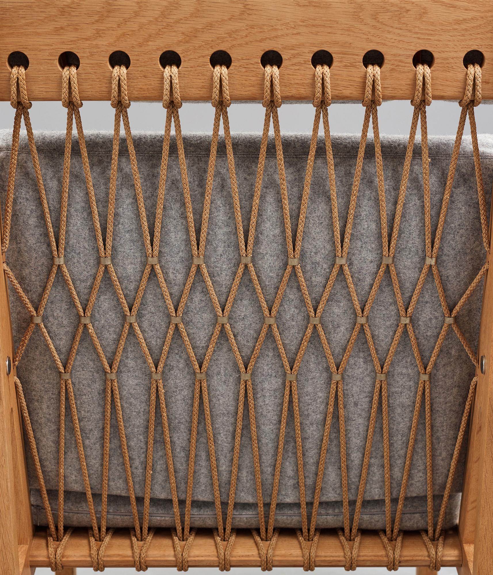 HANS J WEGNER, fåtölj, "GE375" Getama, Danmark, 1970-tal.