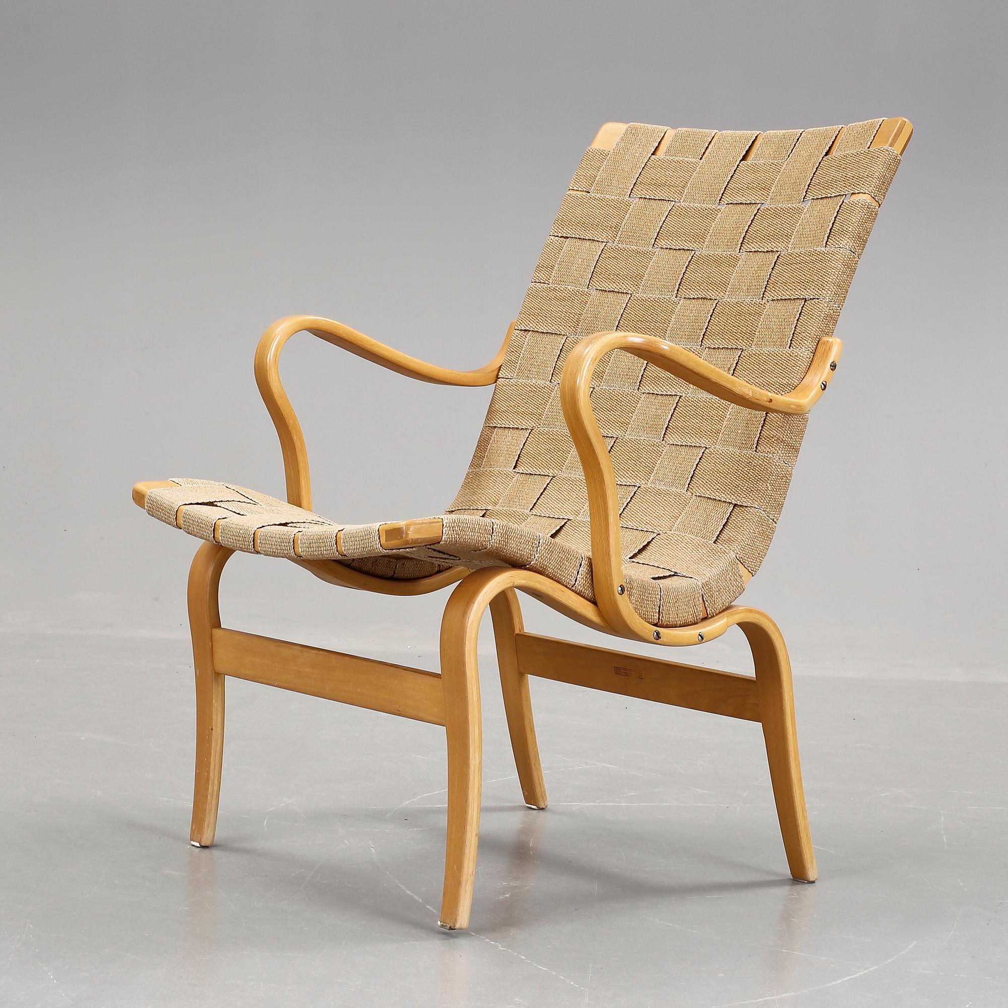 FÅTÖLJ, "Eva", Bruno Mathsson.