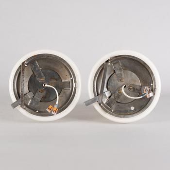 Harald Notini,  a pair of ceiling lamps, version of model "10148", Arvid Böhlmark's Lamp Factory, 1930s.
