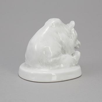 A porcelain Meissen figurine, 20th century.