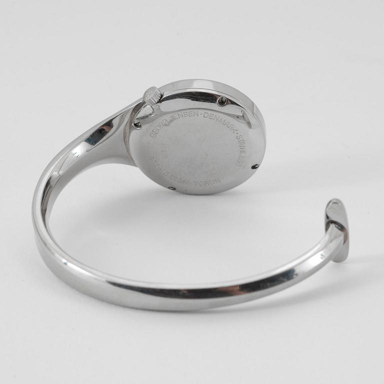 Georg Jensen - Vivianna. Steel. Manuel. 26mm.