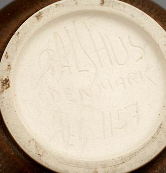 PARTI KERAMIK, 3 delar, stengods,  bland annat Stålhane, 1900-talets mitt.