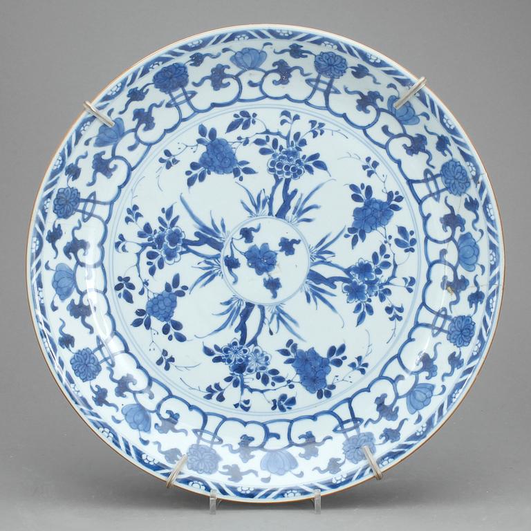 FAT, porslin, Kina, Kangxi (1662-1722).