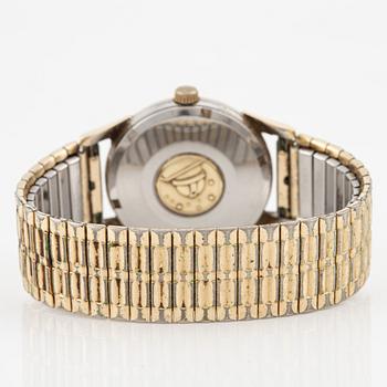 Omega, Constellation, "Pie-Pan", armbandsur, 34 mm.