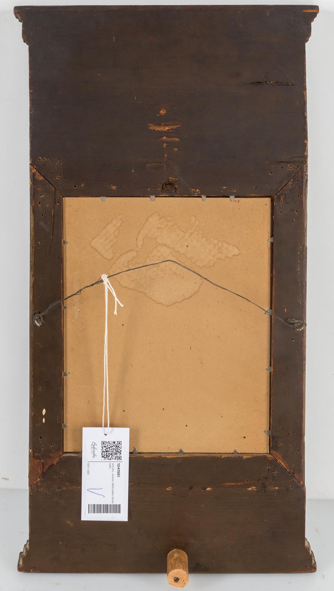 An empire mirror, first half of the 19th century.