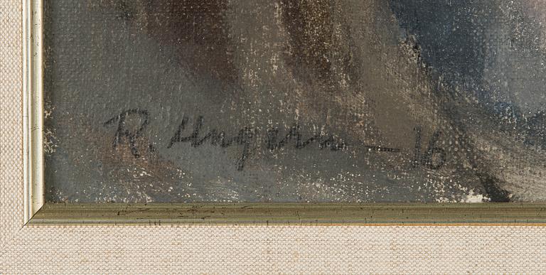 Ragnar Ungern, oil on canvas, signed and dated -16.