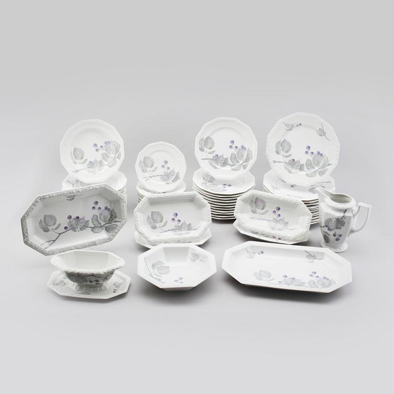 MATSERVIS, 57 delar, porslin, "Maria Björnbär", Rosenthal.