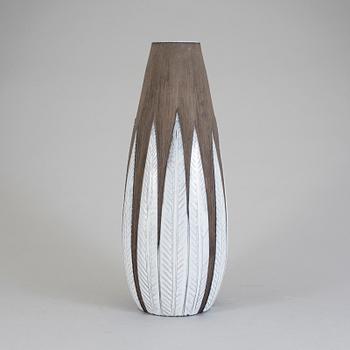 GOLVVAS, stengods, "Paprika", Anna-Lisa Thomson, Upsala Ekeby, i produktion 1951-1969.