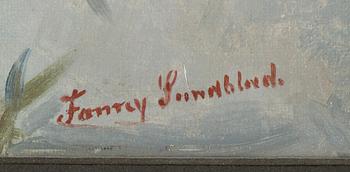 Fanny Sundblad, oil on canvas, signed.
