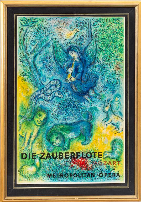 Marc Chagall, after, "Die Zauberflöte".