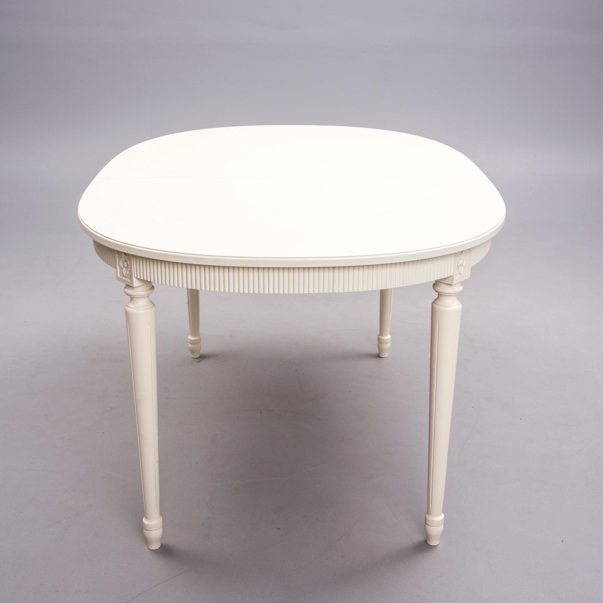 MATBORD, gustaviansk stil, Möbelboning i Tibro, 1990-tal.