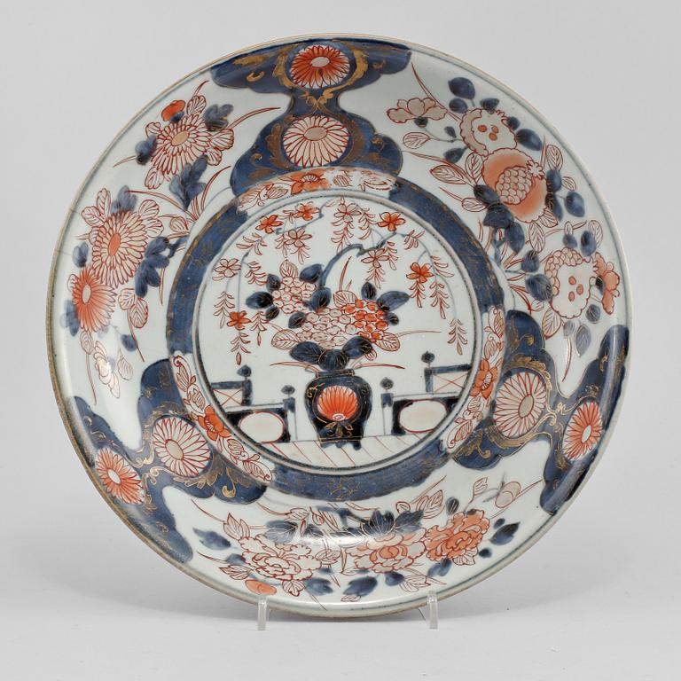 FAT, porslin, Imari, Japan, 1700-tal.