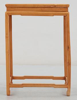 BORD, hardwood. Kina, Qing dynastin (1644-1912).