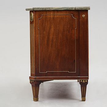 A Late Gustavian commod by JW Metzmacher.