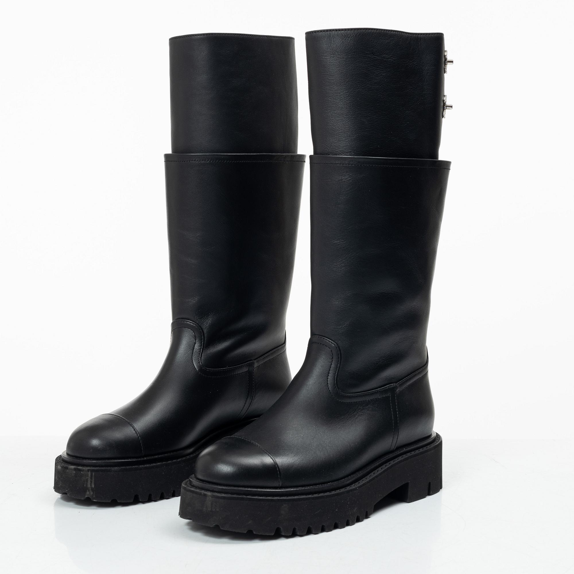 Chanel, Boots, storlek 36 1/2 C.