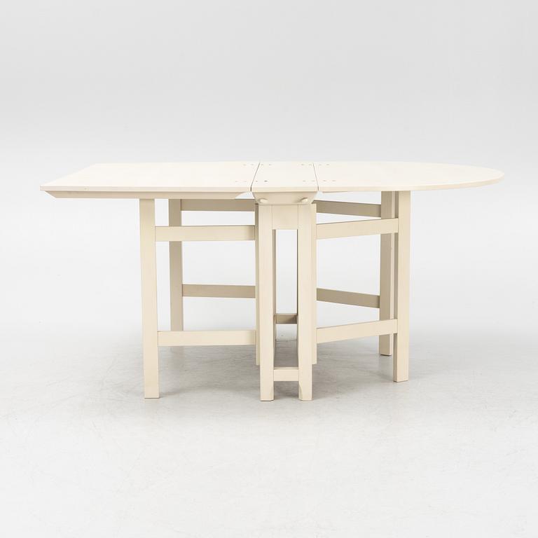 A 'Bergslagen' gate-leg table from Ikea's 18th Century series, 1990's.