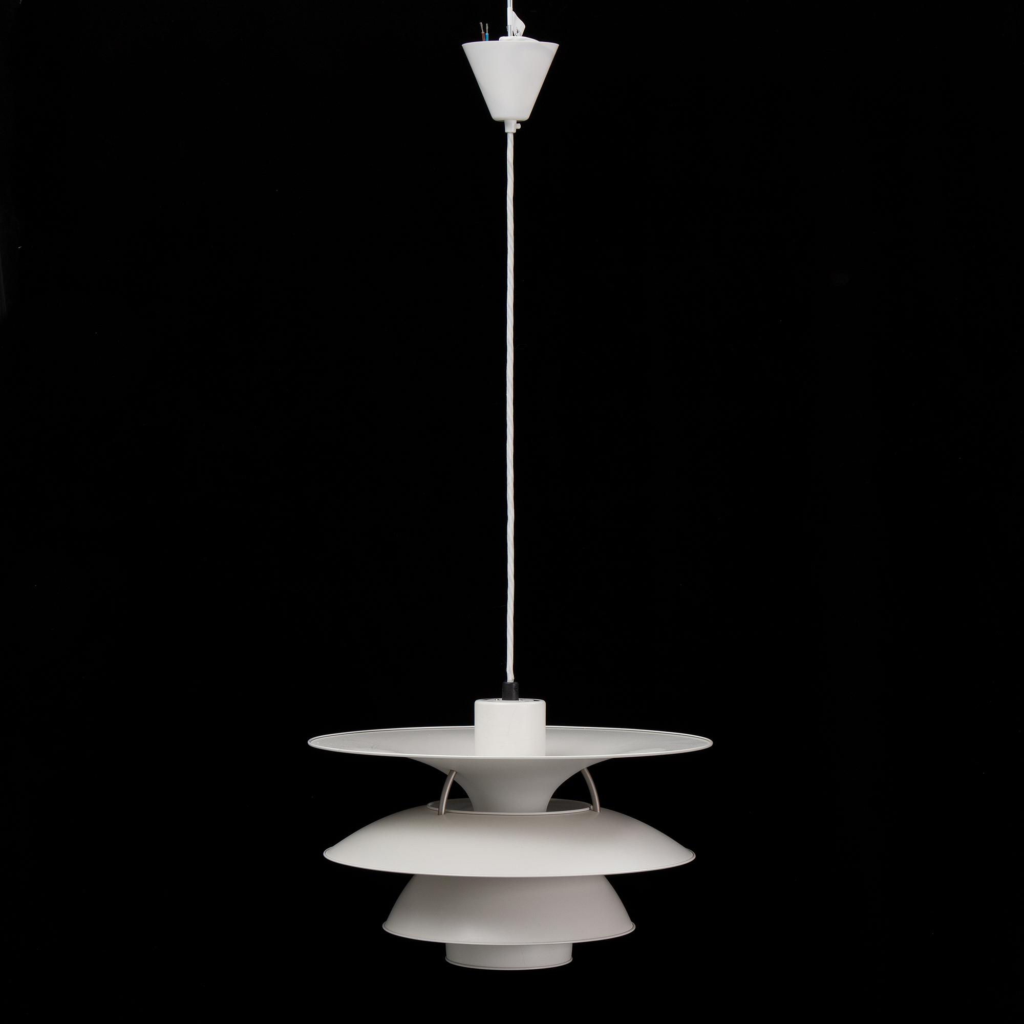 A 'Charlottenborg' ceiling light by Ebbe Christensen, Sophus Frandsen and Poul Henningsen for Louis Poulsen, Denmark.