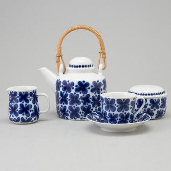 MARIANNE WESTMAN, kaffeservis 15 delar , porslin, "Mon amie" Rörstrand, 1960-tal.