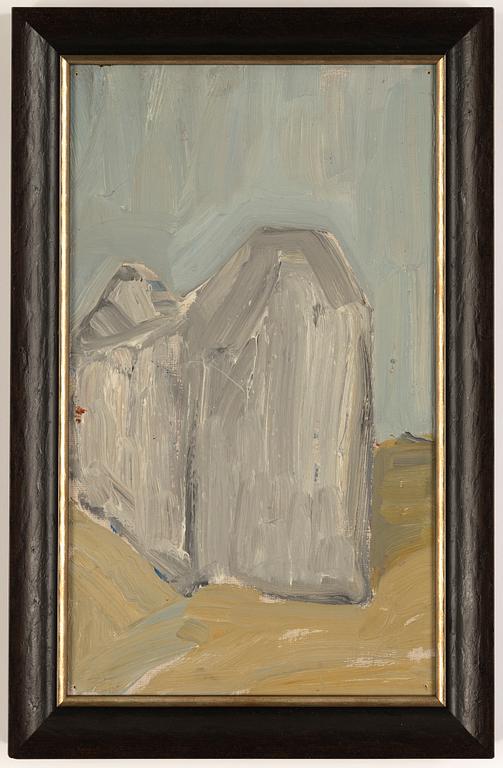 Evert Lundquist, oil on canvas, signed and dated 1948 verso.