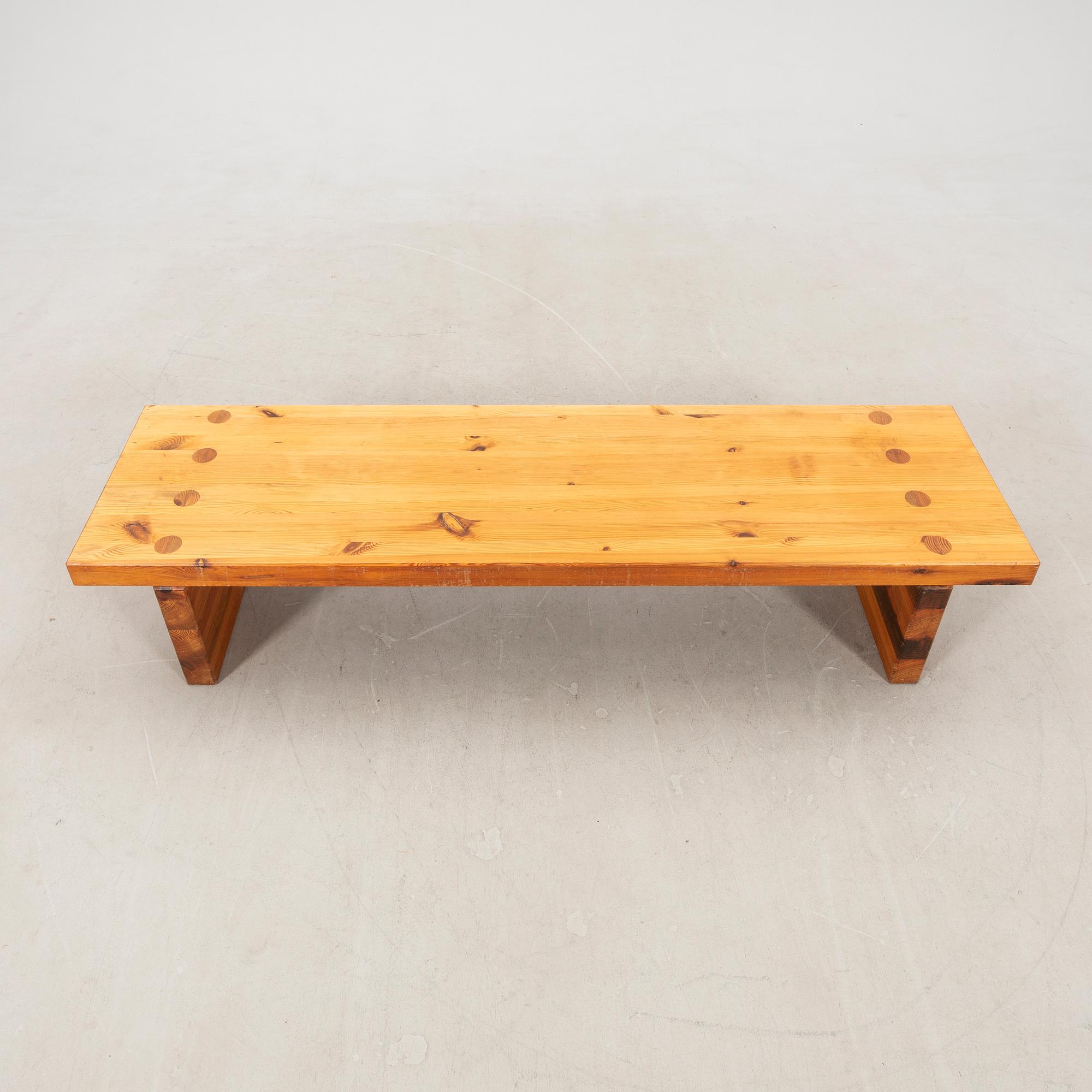 Sven Larsson tillskriven bänk 1970-tal.