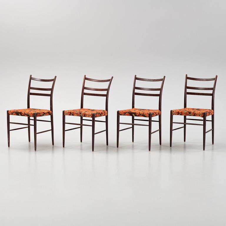 Yngve Ekström, stolar, 4st, "Gracell", Gemla Diö, 1950/60-tal.