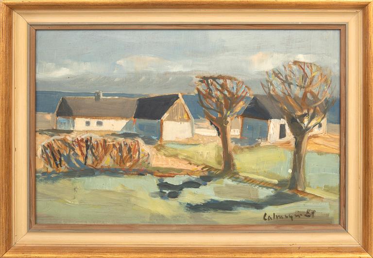 Gösta Rolf Calmeyer, Farm in Skillinge.