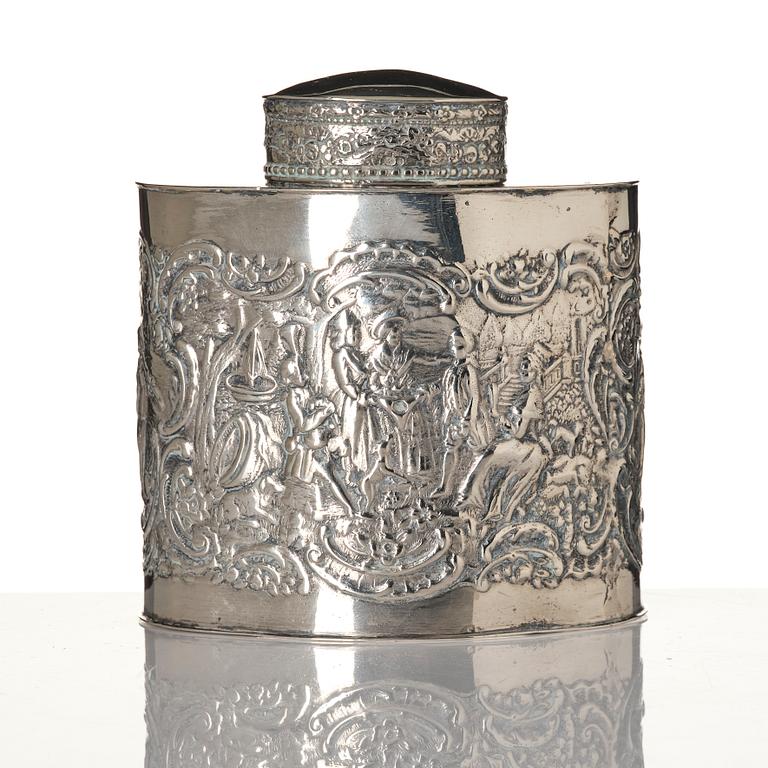 Tedos, sauceboat and cup, silver, including Ottoman Empire.