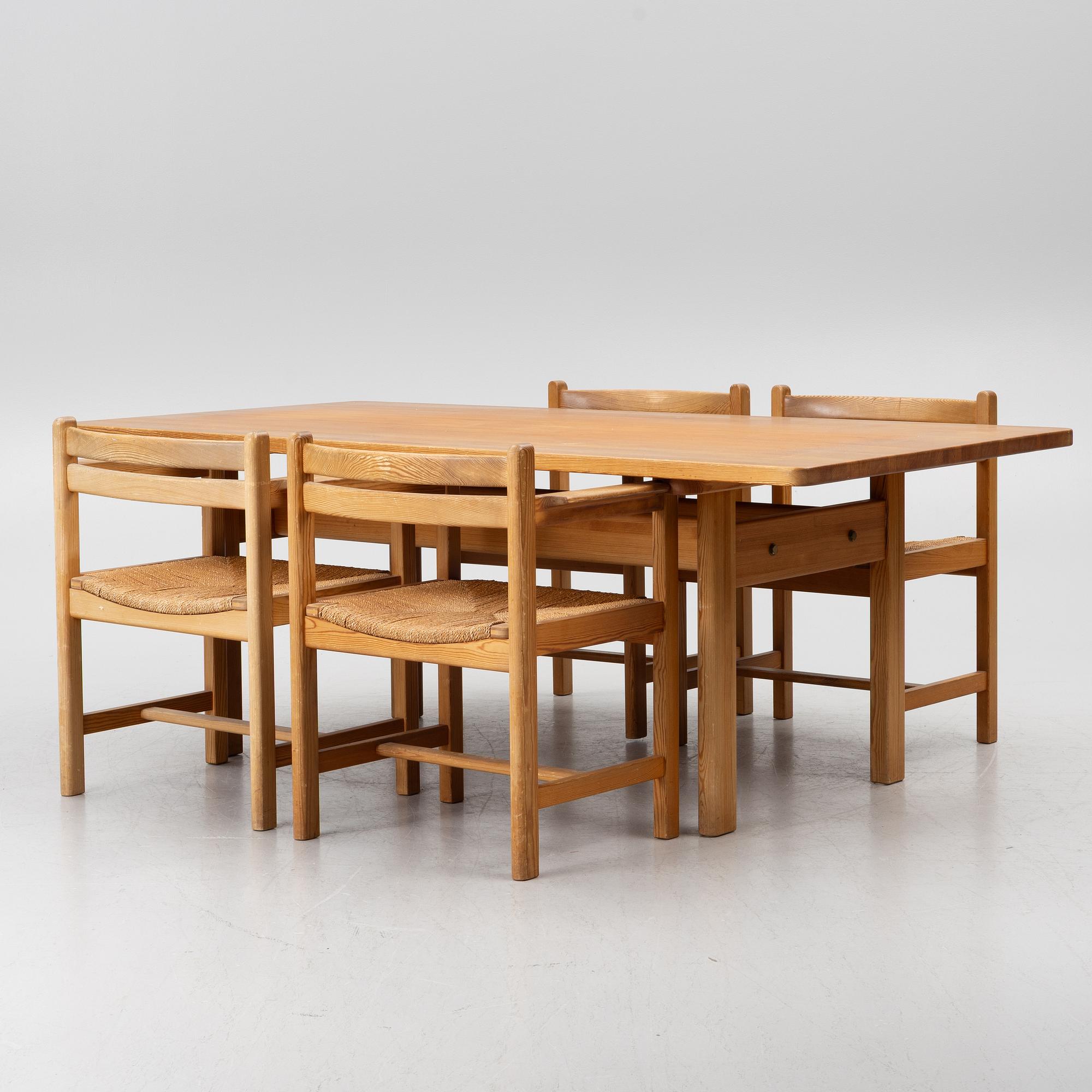 Børge Mogensen, dining group, 5 pieces, "Asserbo", Karl Andersson & Söner.