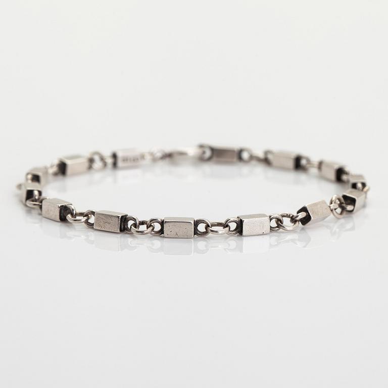 Wiwen Nilsson, a sterling silver bracelet, Lund, Sweden 1952.