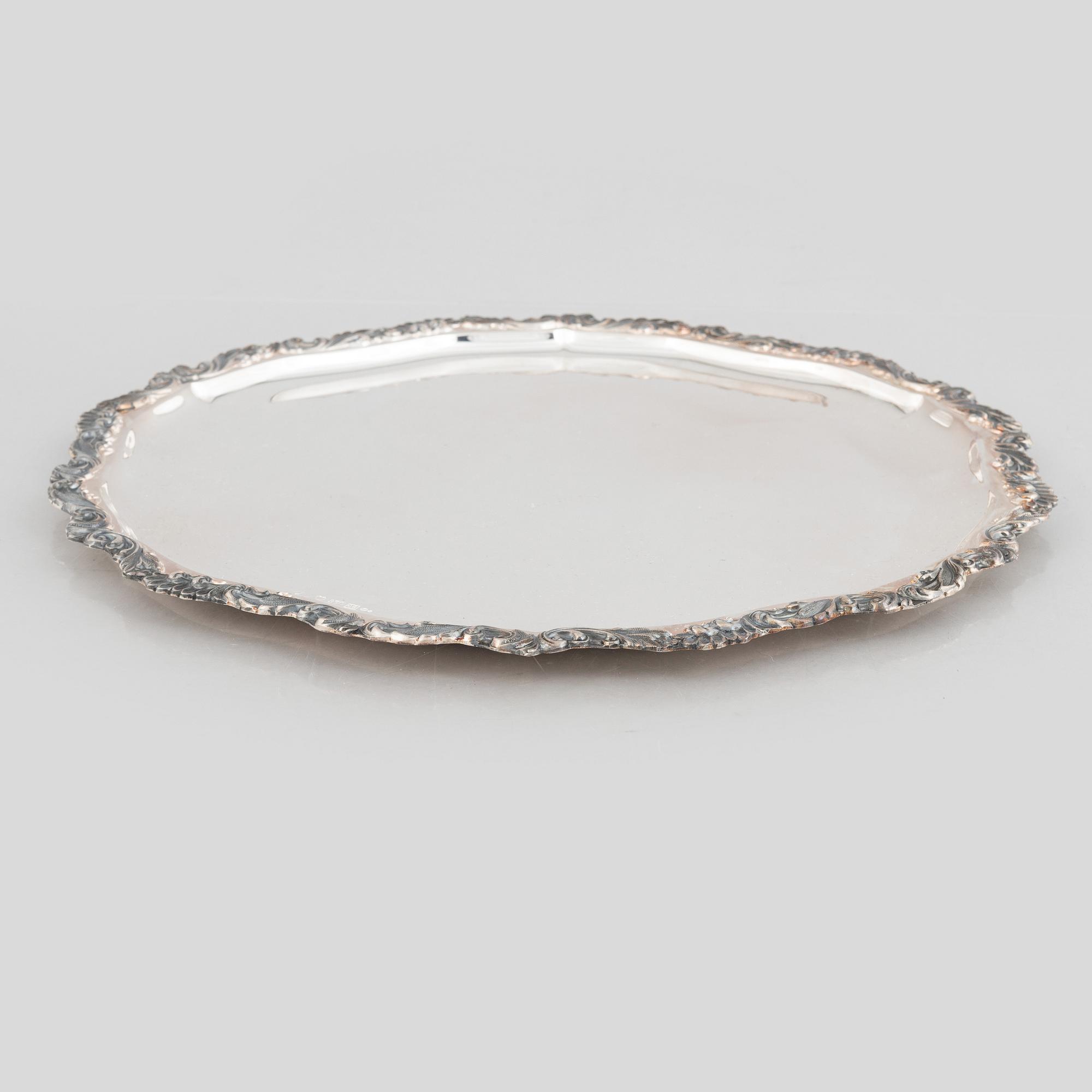 A silver tray, Kultakeskus, Hämeenlinna, Finland 1980.