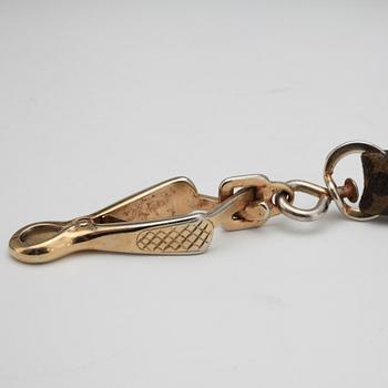 LOUIS VUITTON, a Monogram canvas dog leash.