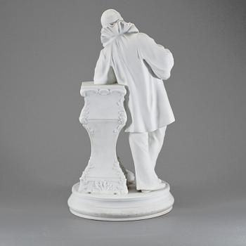 FIGURIN, parian, 1900-tal.