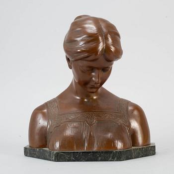 MATHIAS SCHUMACHER, sculpture, bronze, signed.