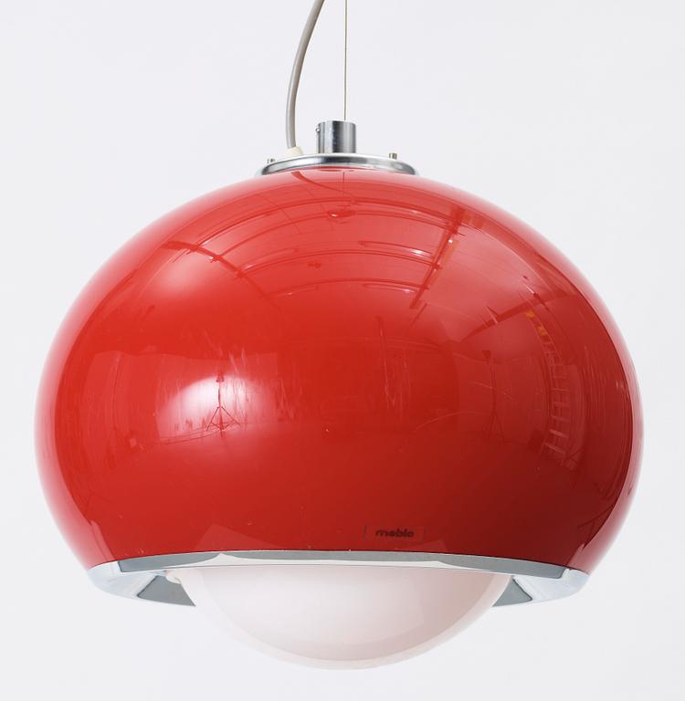 TAKLAMPA, Harvey Guzzini, Italien, 1900-talets andra hälft, H ca 35.