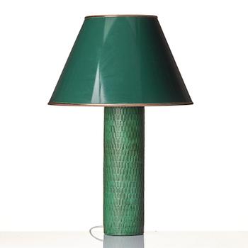 Stig Lindberg, a stoneware table lamp, Gustavsberg Studio 1967.