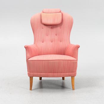 Carl Malmsten, a 'Farmor' armchair, second half of the 20th century.
