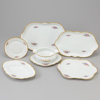 A 124 piece porcelain "Sanssouci" dinner service, Rosenthal, Germany.