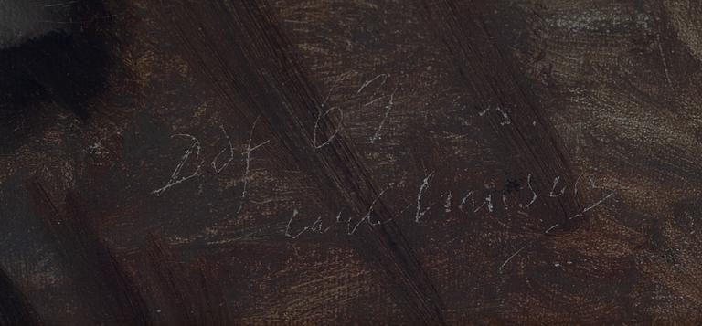 Carl Fredrik Sundt Hansen, Male Portrait.