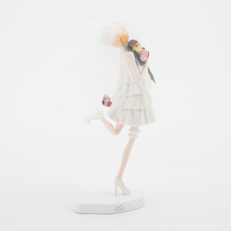 Lanvin, a porcelain figurine, 'Miss Lanvin 13', Franz, Limited Edition No. 453/800, 2007.