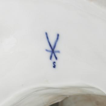 Figuringrupp, porslin meissen-liknande märke, tidigt 1900-tal.