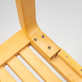 Alvar Aalto, a birch bench, Artek, Finland, second half of the 20th century.